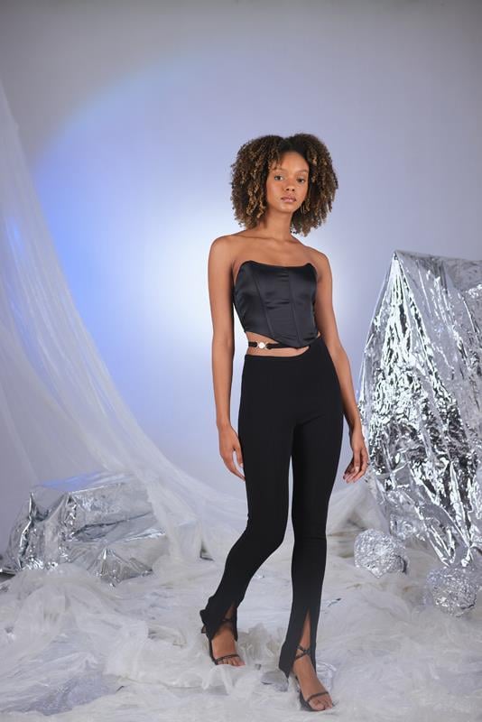 Брюки Маркано Джуэл Черные