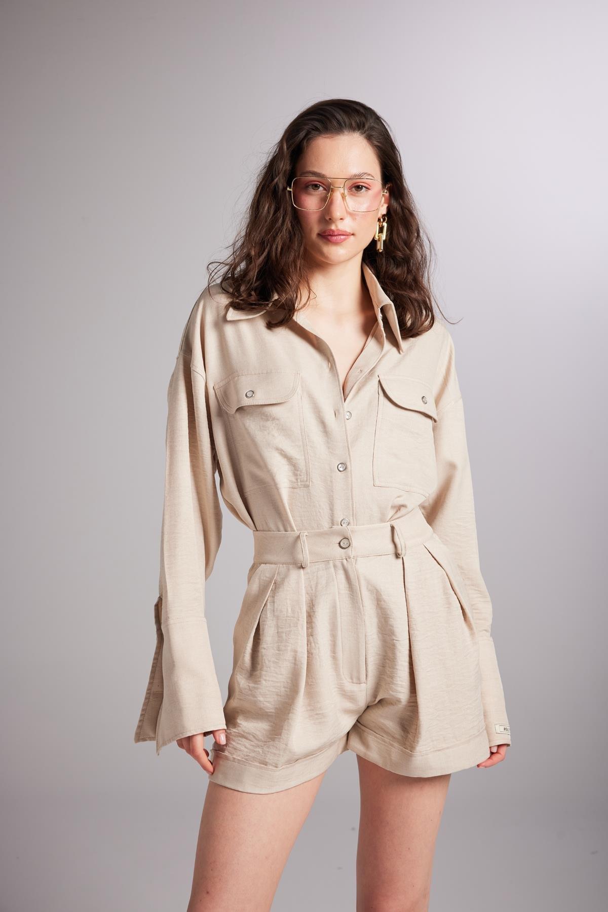 Markano Julia Hemd Beige