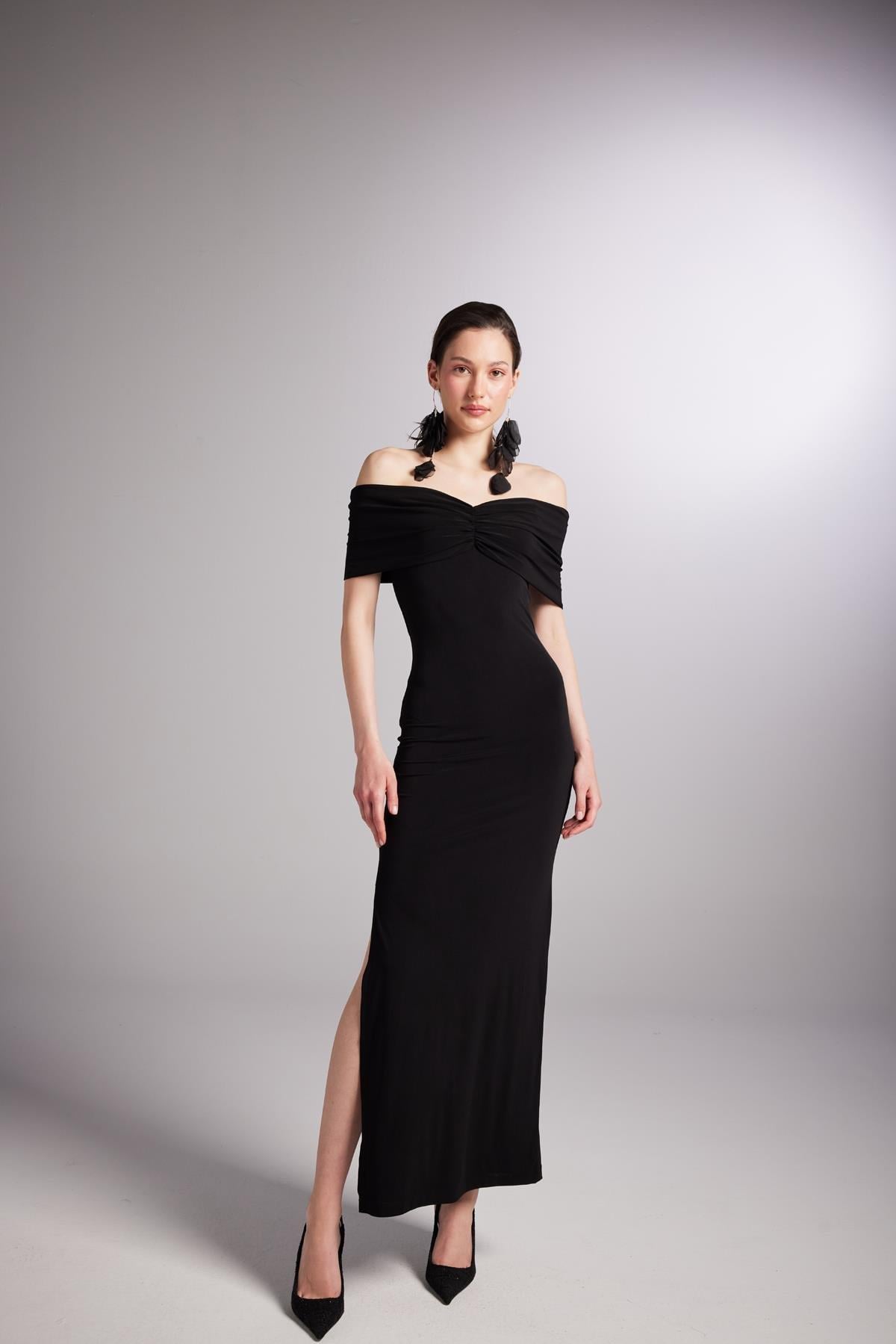 Markano Leila Kleid Schwarz