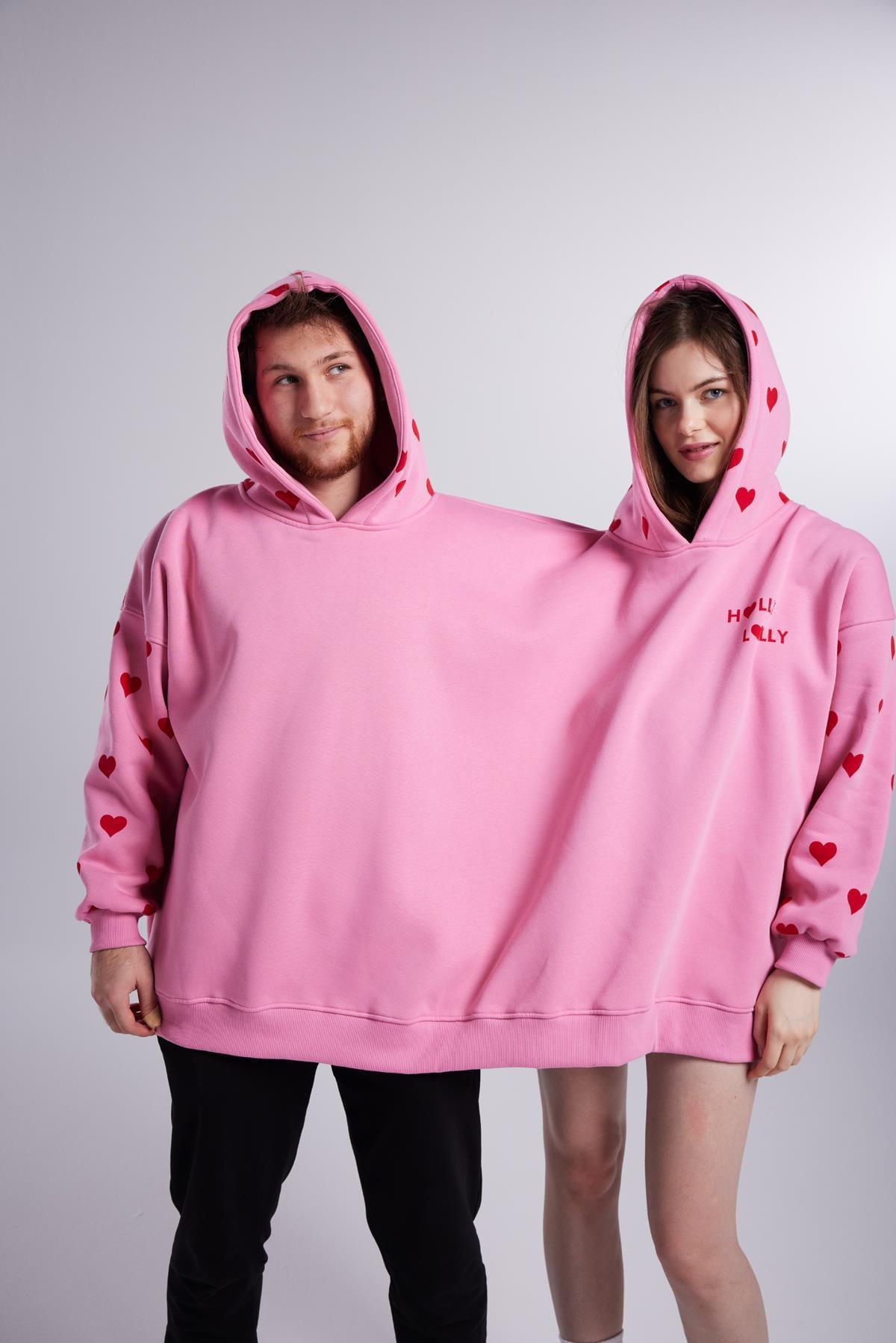 Markano LoveBombing Sweatshirt Pembe