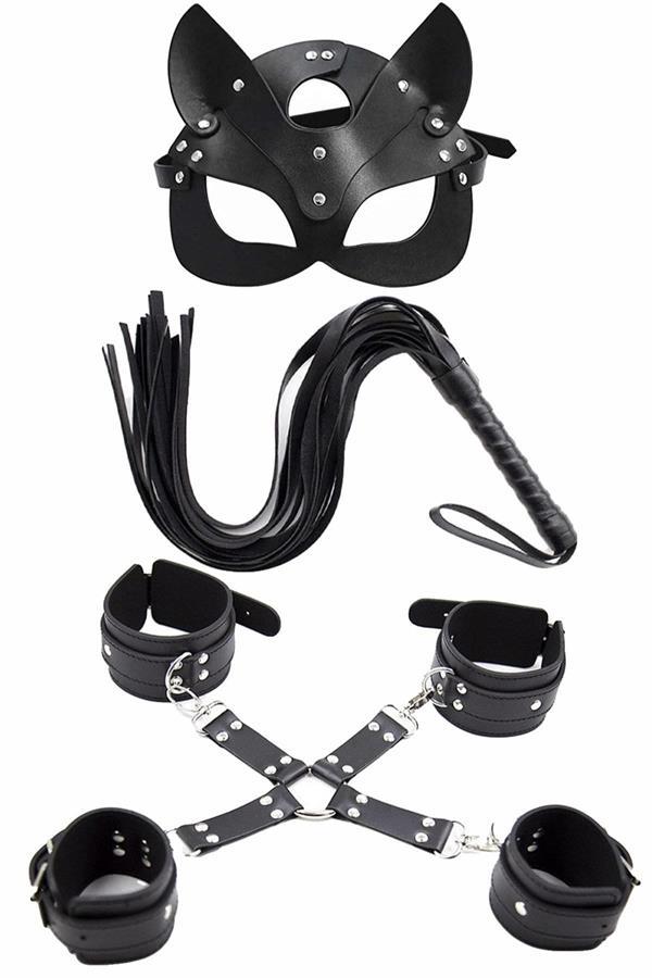 Набор браслетов Markano Mask Whip из 5 кожаных упряжек