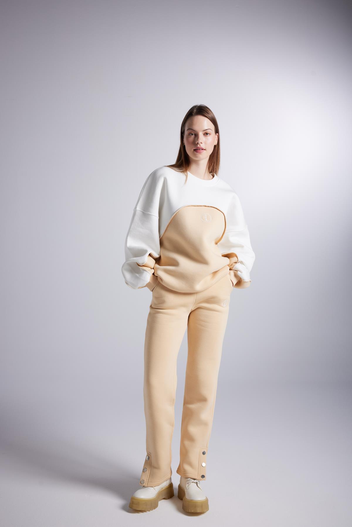 Markano Nola Jogginghose Beige