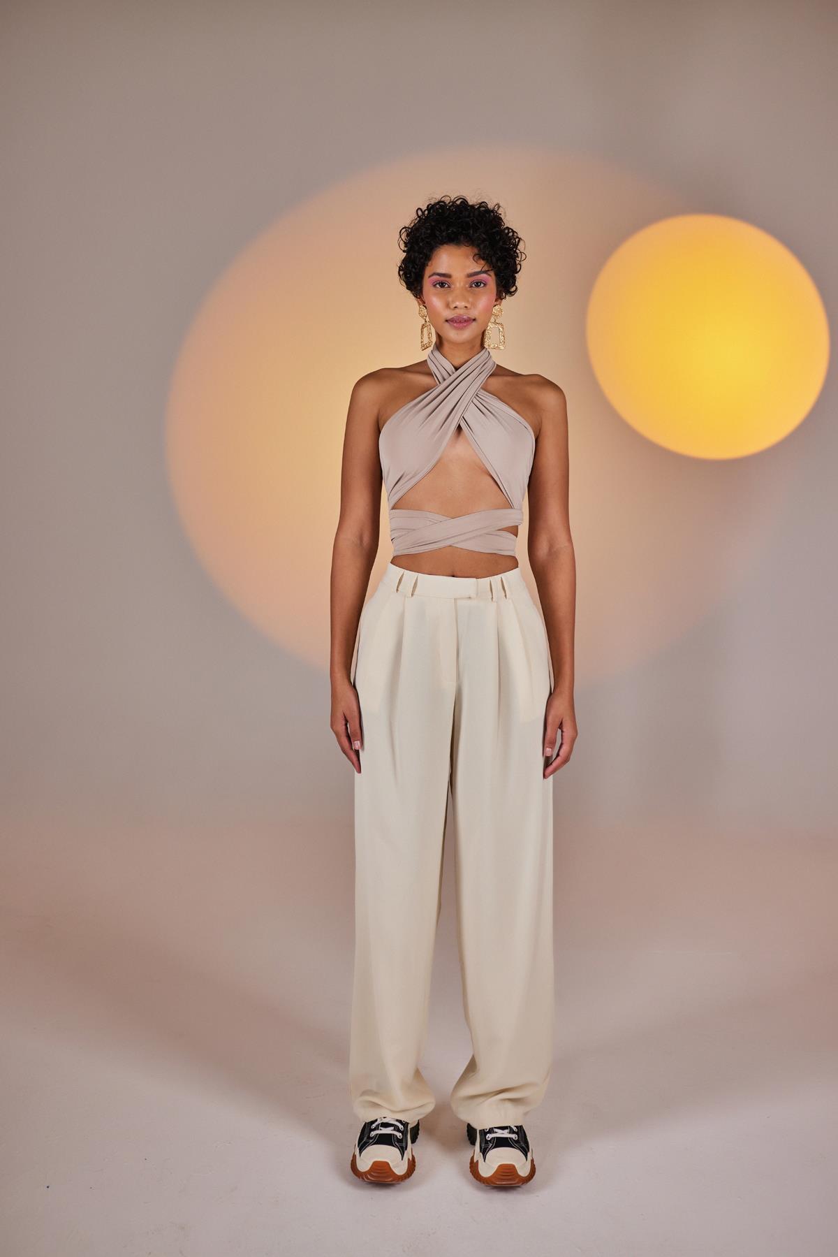 Брюки Markano Palasia Бежевые