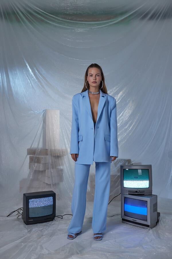 Маркано Панки Брюки Синие