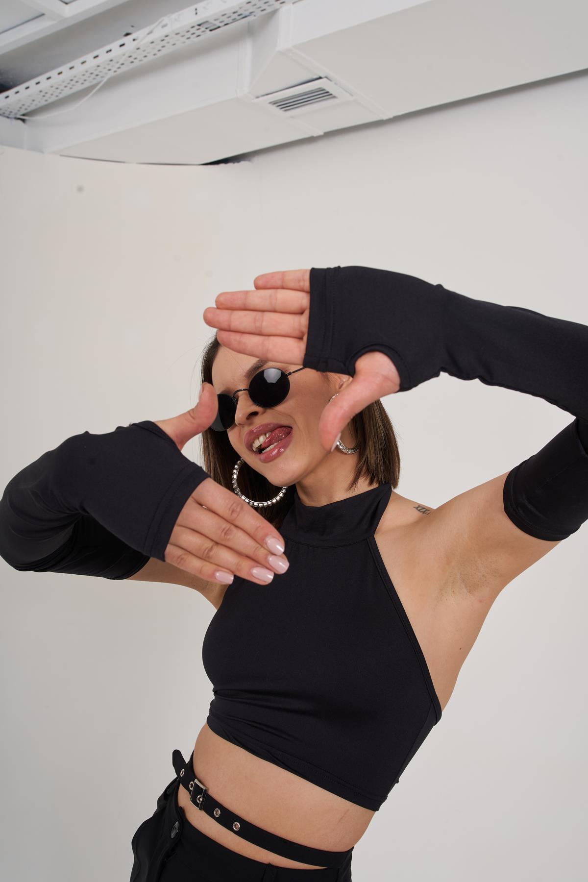 Markano Pretty Bluse Schwarz