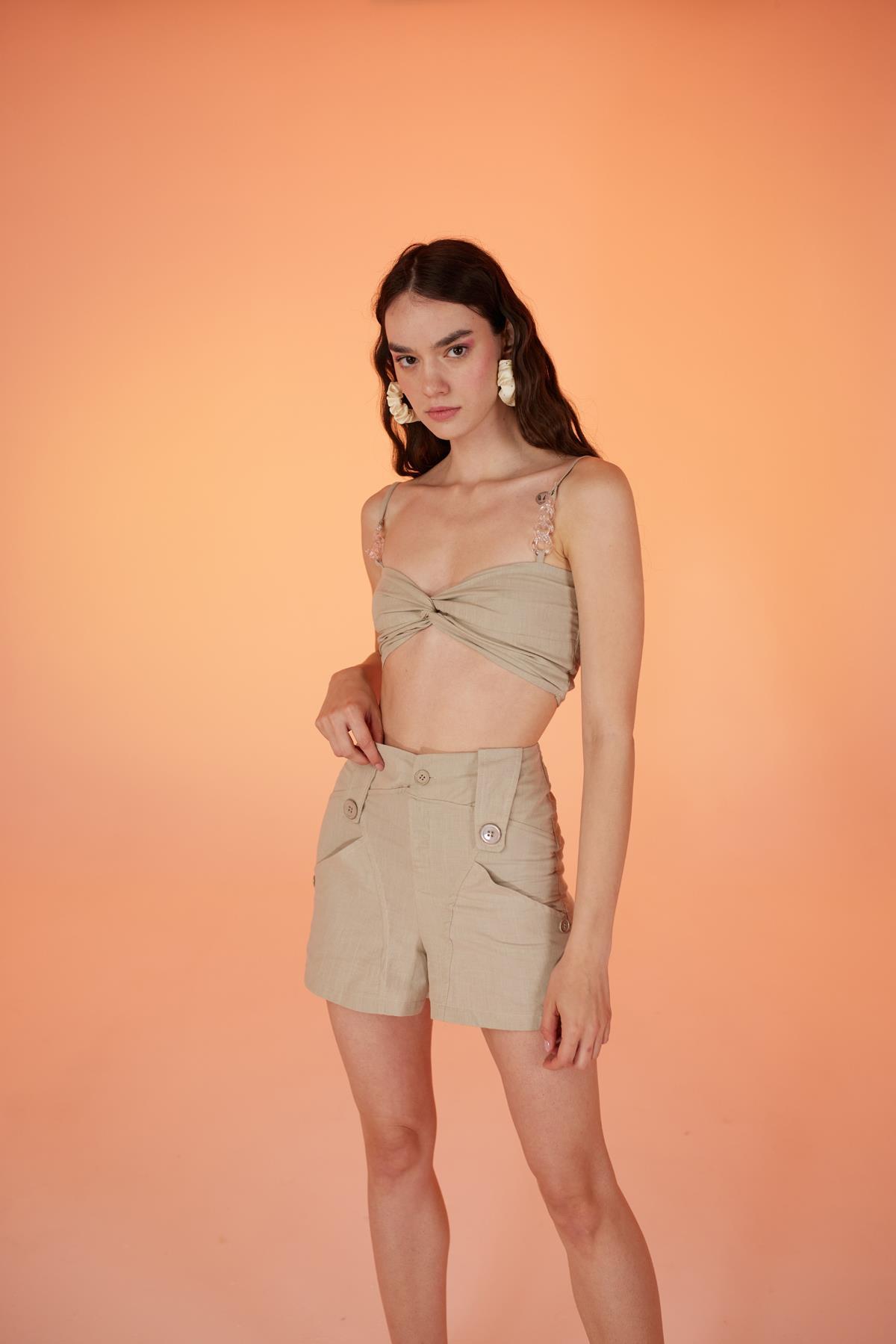 Шорты Markano Rise Бежевые