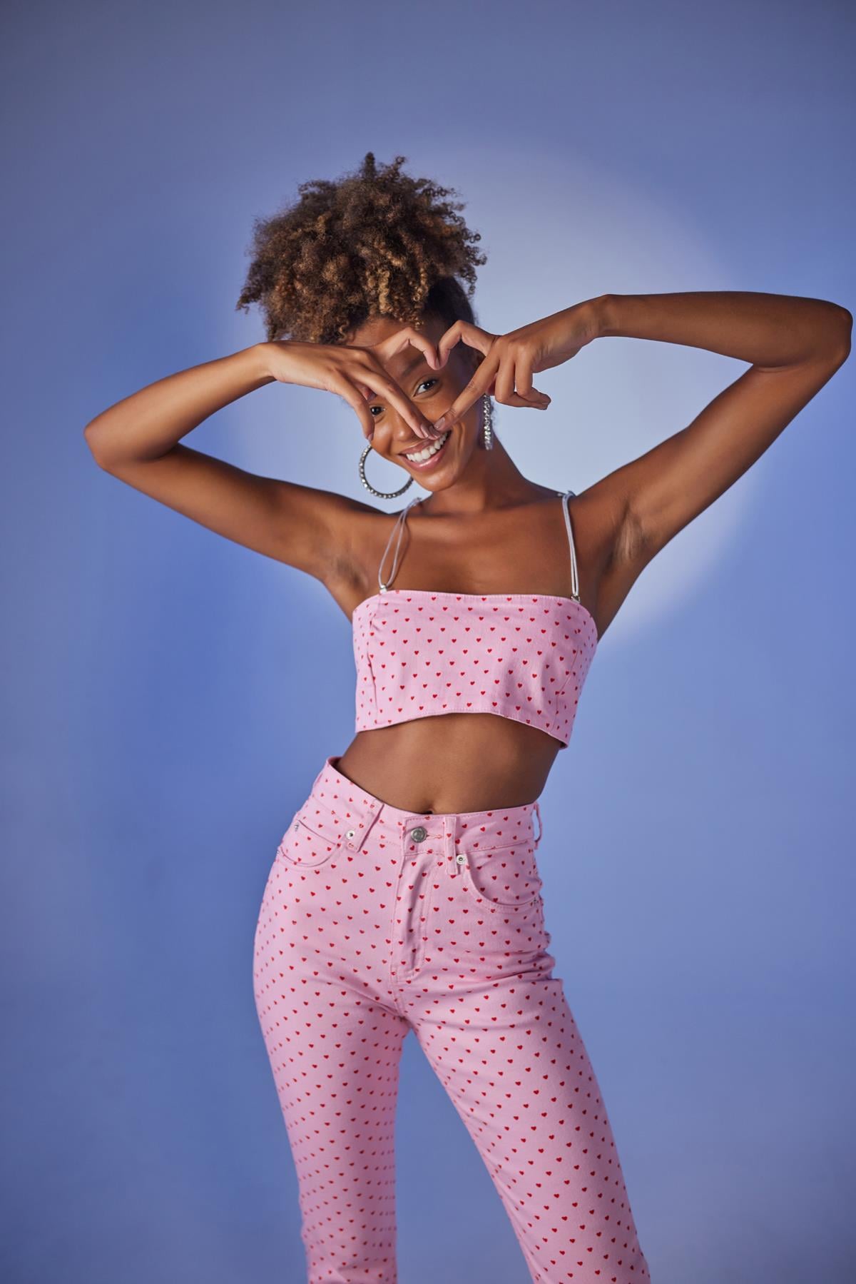 Весеннее бюстье Маркано розовое