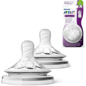 AVENT SCF042/27 30361 NATURAL BİB.EMZİĞİ 1M+2 DELK