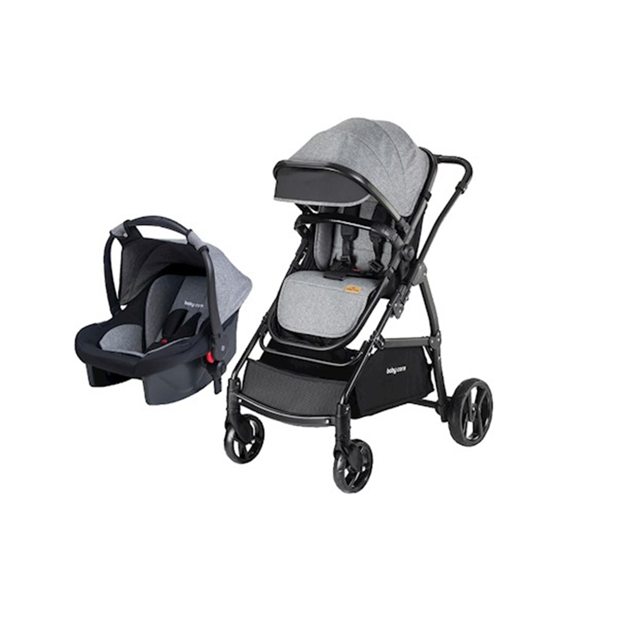 BABY CARE BC310 - 315  TRAVEL SET SAFARİ GRİ