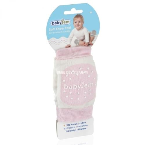 BABYJEM 24K586 EMEKLEME DİZLİĞİ ÖRGÜ PEMBE 