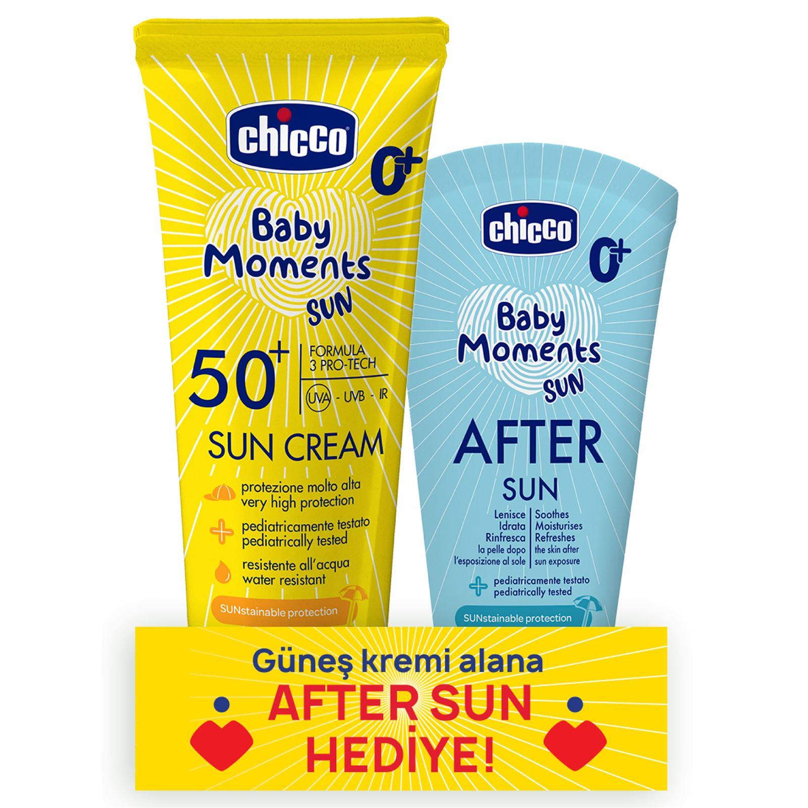 CHİCCO 11258 GÜNEŞ KREMİ 50+AFTER SUN HED.75 ML