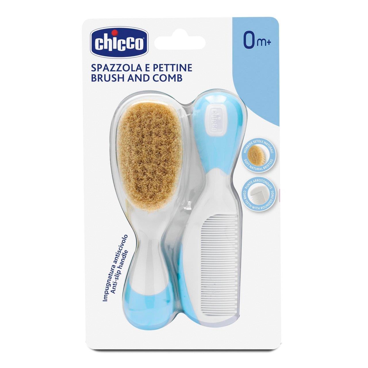 CHİCCO 6569 FIRÇA TARAK SETİ MAVİ