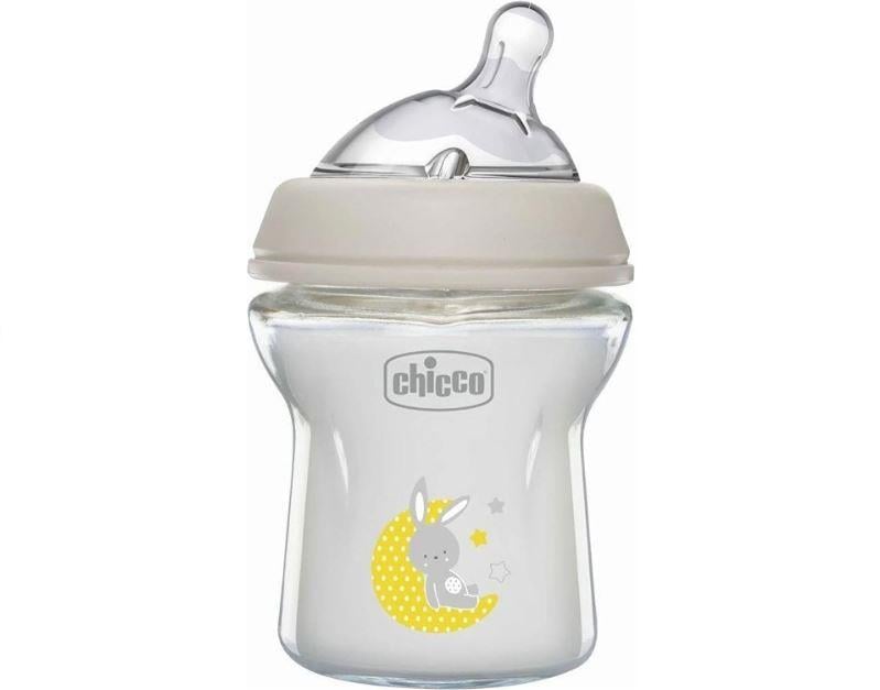 CHİCCO 81211 BİBERON CAM NAT. FEELİNG DES.150ML 