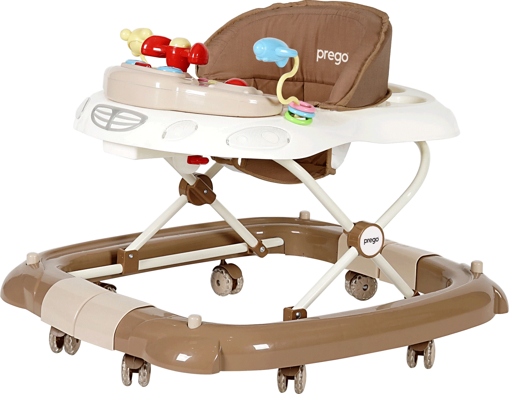 PREGO 5082 YÜRÜTEÇ DIGO MÜZİKLİ SALLANIR KAHVE 