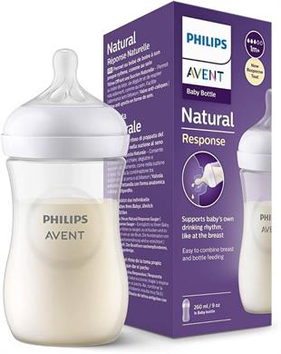 AVENT SCY903/01 BİBERON NATUREL ŞEFFAF 260ML 1M+