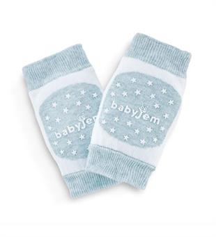 BABYJEM 24K586 EMEKLEME DİZLİĞİ ÖRGÜ MAVİ 