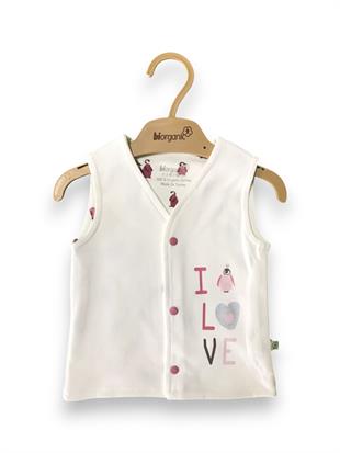 BİORGANİC 61458 YELEK PENYE PENGUEN LOVE BASK.