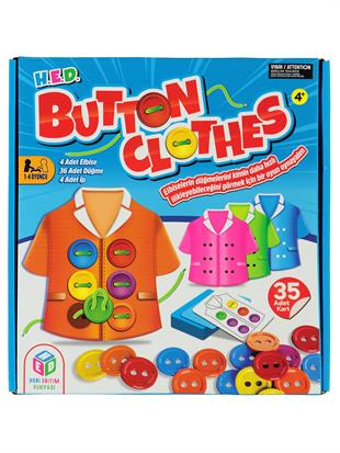 H.E.D 24K BUTTON CLOTHES DÜĞME OYUNU EĞİTİCİ