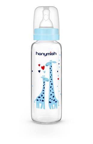HANYMİSH 400 BİBERON CAM 240ML. 0-6AY