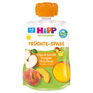 HİPP ŞEFTALİ MANGOLU  ELMA PÜRESİ HİPPİS 100 GR.