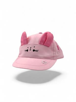 KİTTİ 25000-03 ŞAPKA KETEN BUNNY KULAKLI 1-18AY