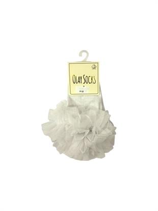 OLAY 0037 ÇORAP PATİK TÜLLÜ 6-12 AY