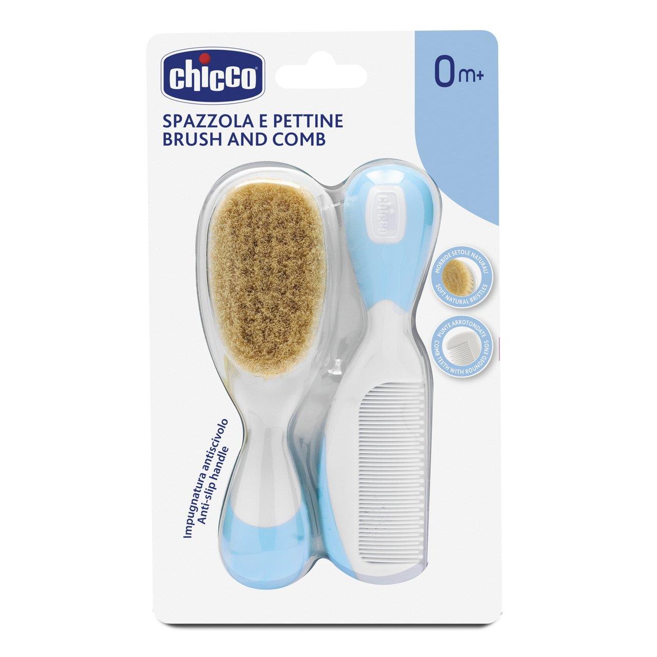 CHİCCO 6569 FIRÇA TARAK SETİ MAVİ