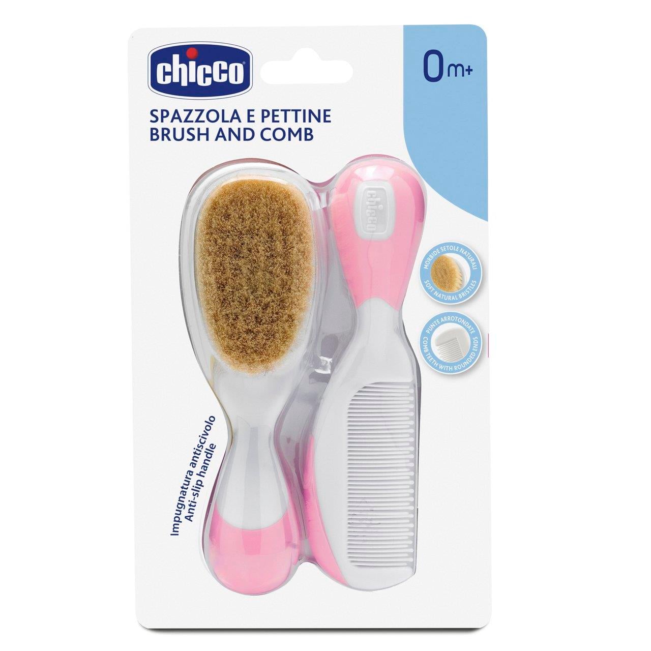 CHİCCO 6569 FIRÇA TARAK SETİ PEMBE
