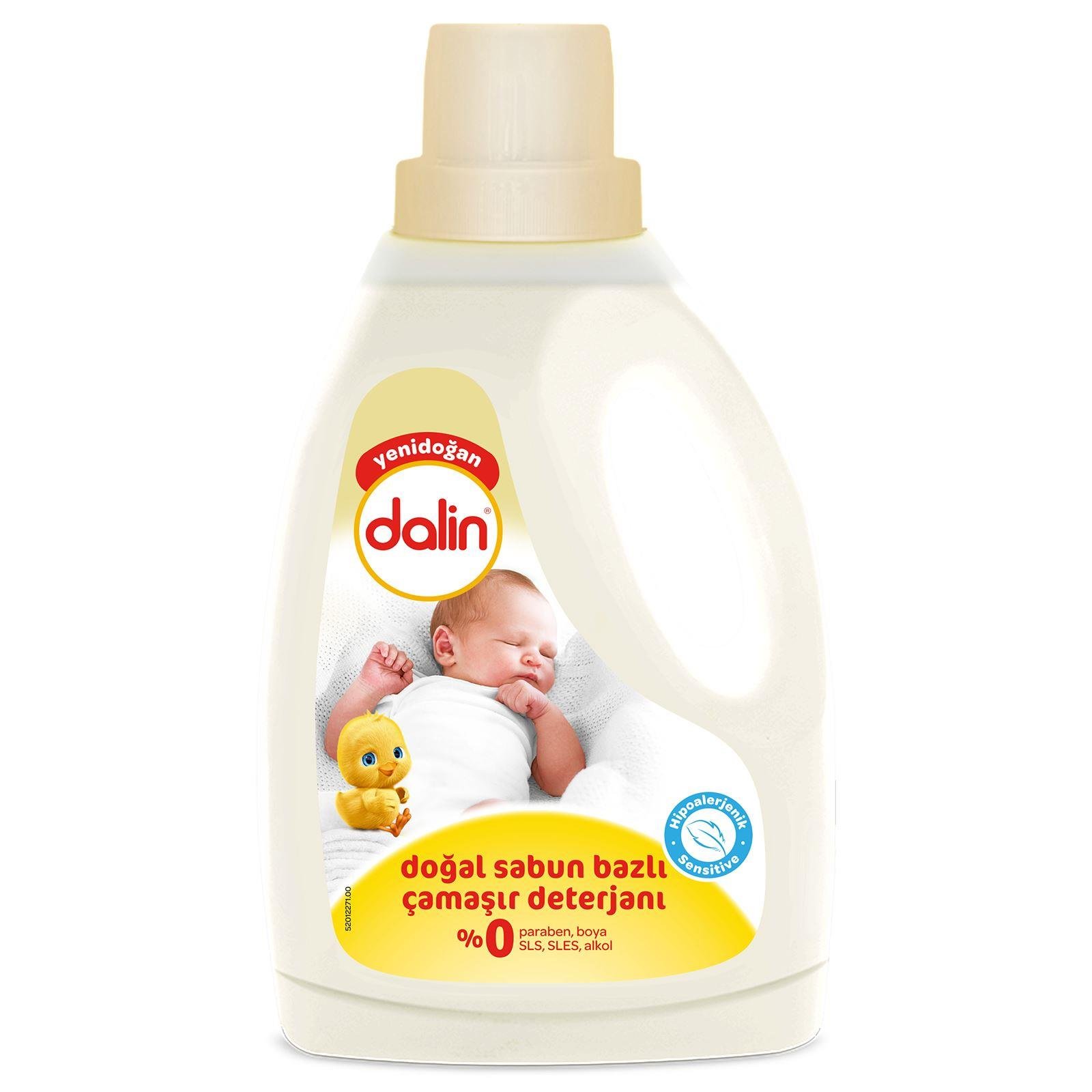 DALİN ÇAMAŞIR DETERJANI SABUN BAZLI 1500 ML.