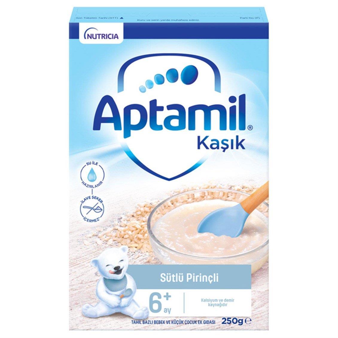 MİLUPA APTAMİL SÜTLÜ PİRİNÇLİ 250 GR.