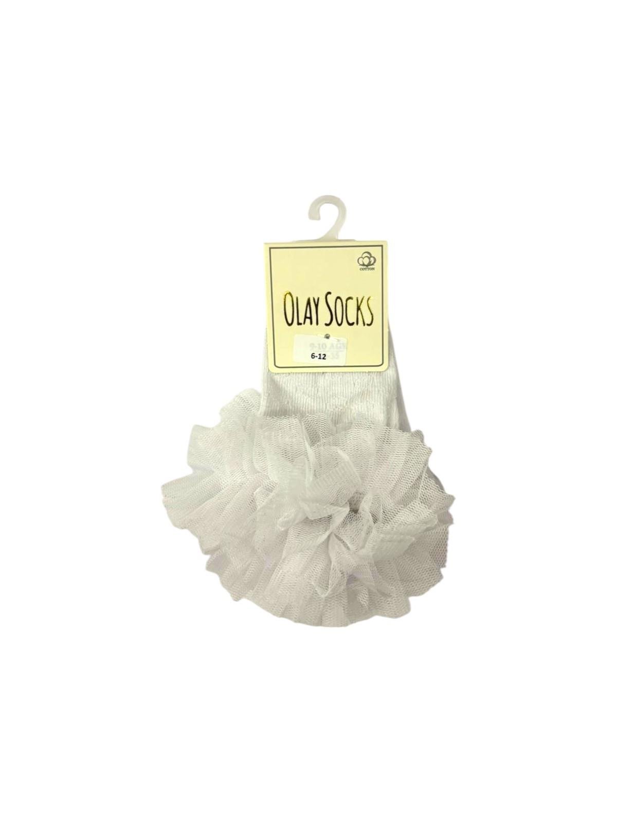 OLAY 0037 ÇORAP PATİK TÜLLÜ 6-12 AY