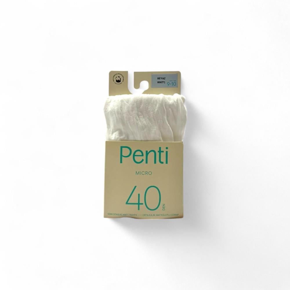 PENTİ KÜLOTLU ÇORAP PRETTY MİCRO BEYAZ 9-10 YA