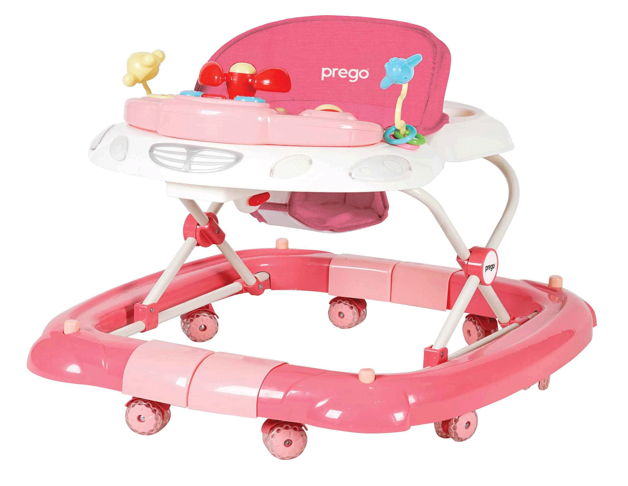 PREGO 5082 YÜRÜTEÇ DIGO MÜZİKLİ SALLANIR PEMBE