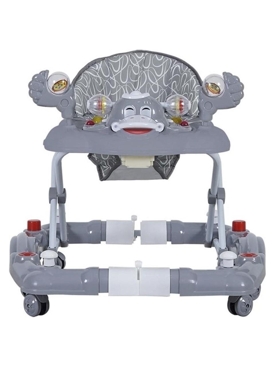 SUNNY 9228 YÜRÜTEÇ MÜZİKLİ SALLANIR KİDDY GRİ