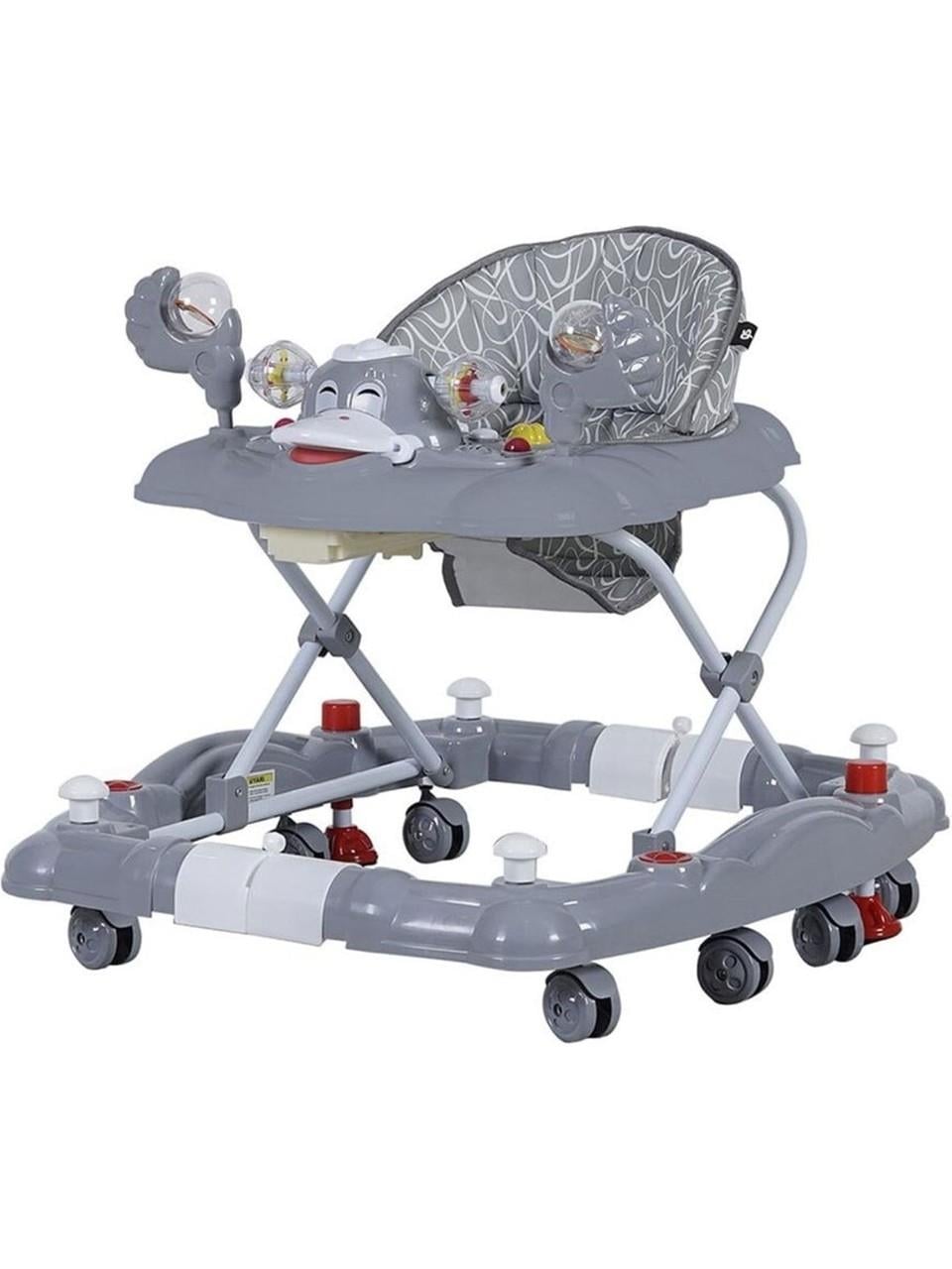 SUNNY 9228 YÜRÜTEÇ MÜZİKLİ SALLANIR KİDDY GRİ 