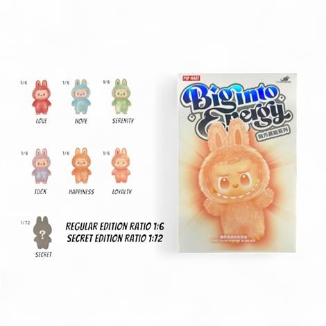 【POP MART】Big into Energy Labubu Pop Mart Labubu Big Into Energy Serisi Sürpriz Figür Oyuncak Fiyatı