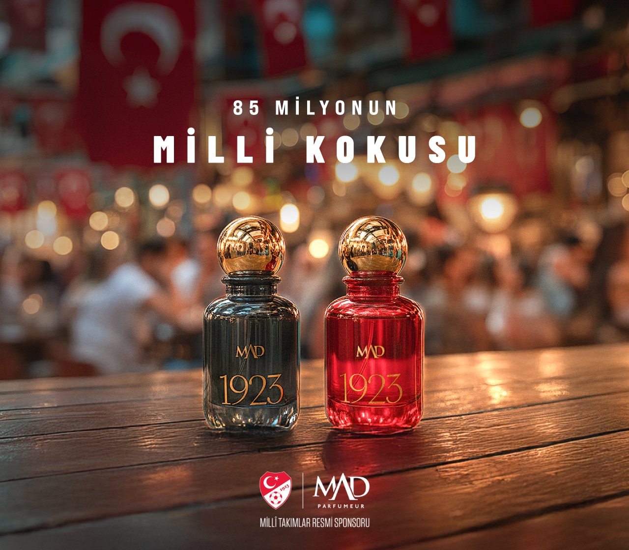 Mad Parfüm Milli Takımlar Resmi Sponsoru