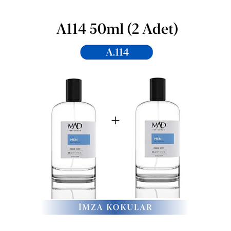 Mad Parfüm 2 Adet 50 ml A114 Selective Parfüm SetiMad ParfümSelective