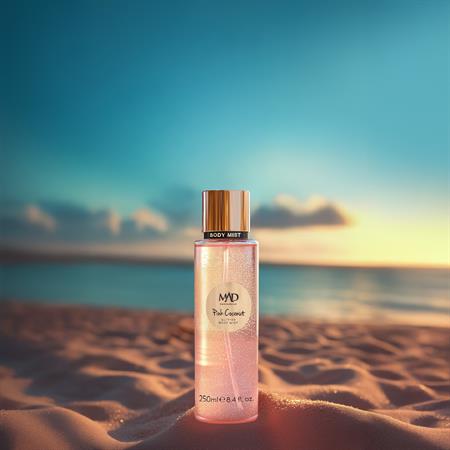 Mad Pink Coconut 250 ml Glitter Body Mist