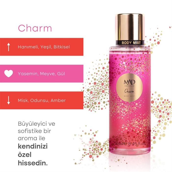 Mad Charm 250 ml Body MistMAD Parfumeur250 ml