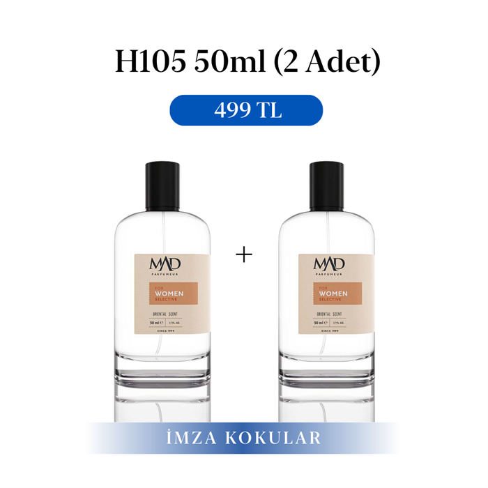 Mad Parfüm 2 Adet 50 ml H105 Selective Parfüm SetiMad Parfüm50 ml
