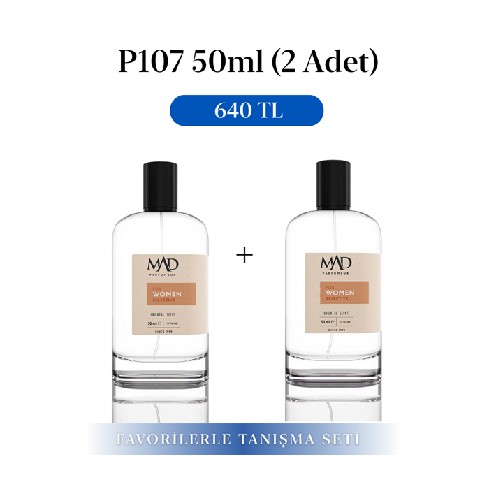 Mad Parfüm 2 Adet 50 ml P107 Selective Parfüm SetiMad Parfüm50 ml