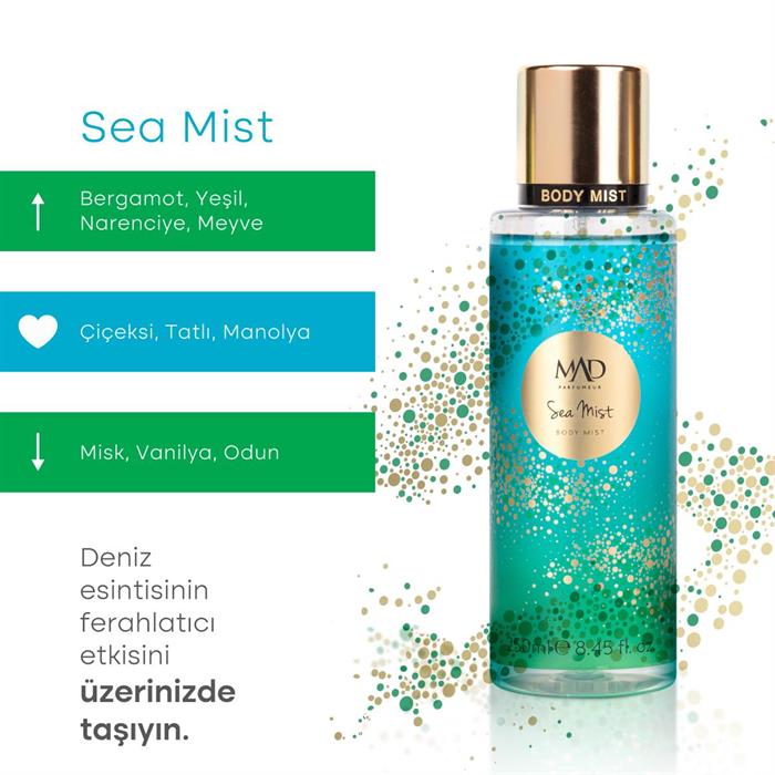 Mad Sea Mist 250 ml Body MistMAD Parfumeur250 ml