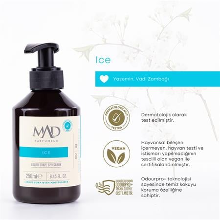 Mad Ice Sıvı Sabun 250 mlMAD ParfumeurSıvı Sabun