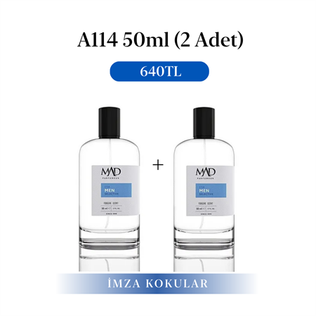 Mad Parfüm 2 Adet 50 ml A114 Selective Parfüm SetiMad Parfüm50 ml