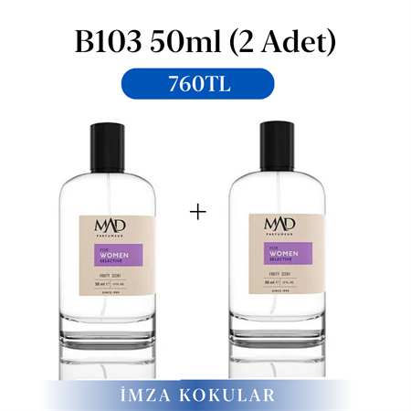 Mad Parfüm 2 Adet 50 ml B103 Selective Parfüm SetiMad ParfümSelective