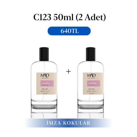 Mad Parfüm 2 Adet 50 ml C123 Selective Parfüm SetiMad Parfüm50 ml