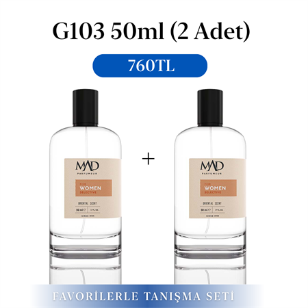 Mad Parfüm 2 Adet 50 ml G103 Selective Parfüm SetiMad ParfümSelective