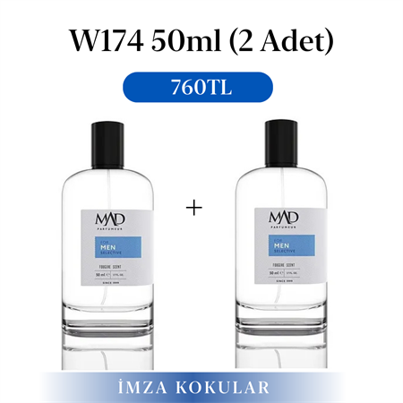 Mad Parfüm 2 Adet 50 ml W174 Selective Parfüm SetiMad ParfümSelective
