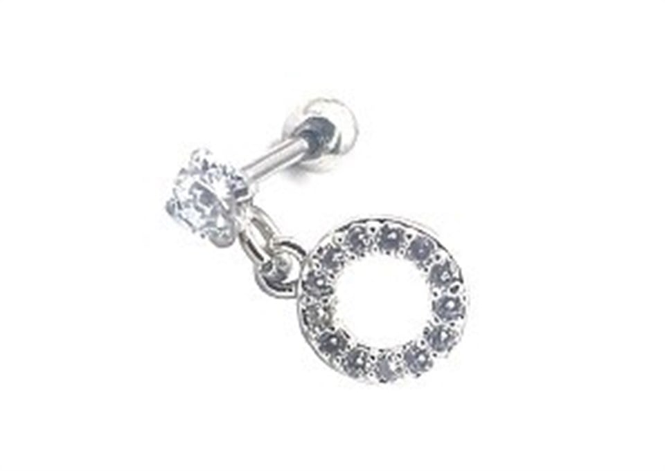 ​​​​​​​​​​​Welch Çelik Halka Tragus Piercing